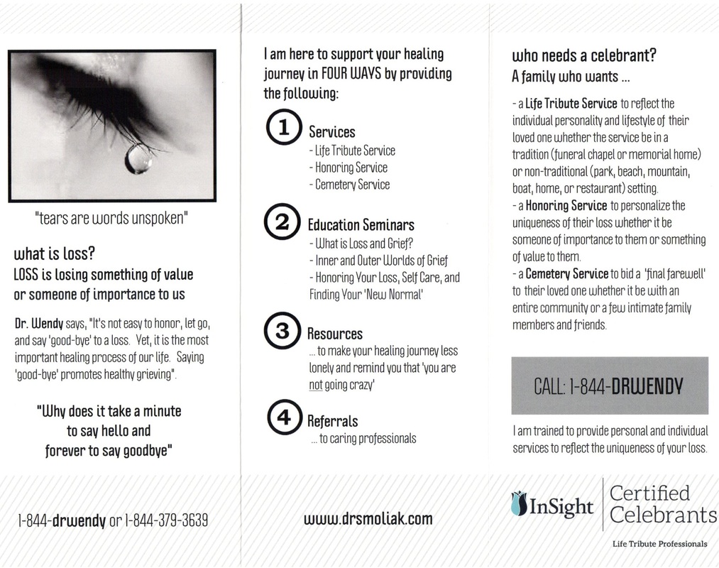 BROCHURE - Loss and Grief Support Services